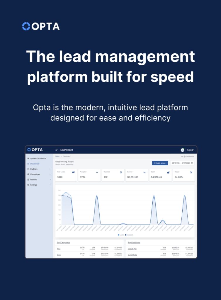 Opta: The lead distribution platform built for speed